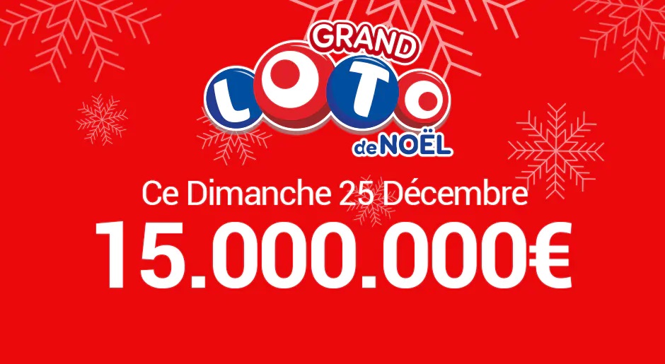 Grand Loto de Noël FDJ : jackpot, heure pour jouer, annonce du résultat